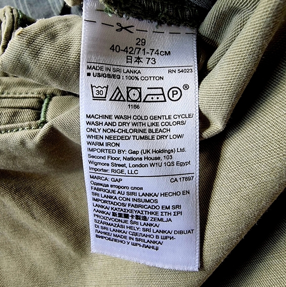 🌟3/$40 Sale!Mix & Match🌟 Gap Men's Khaki Shorts - Picture 8 of 10